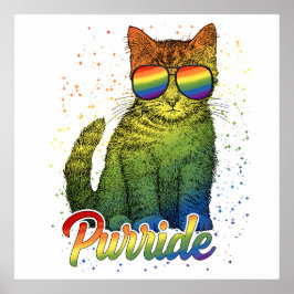 Poster Cat Purride LGBT