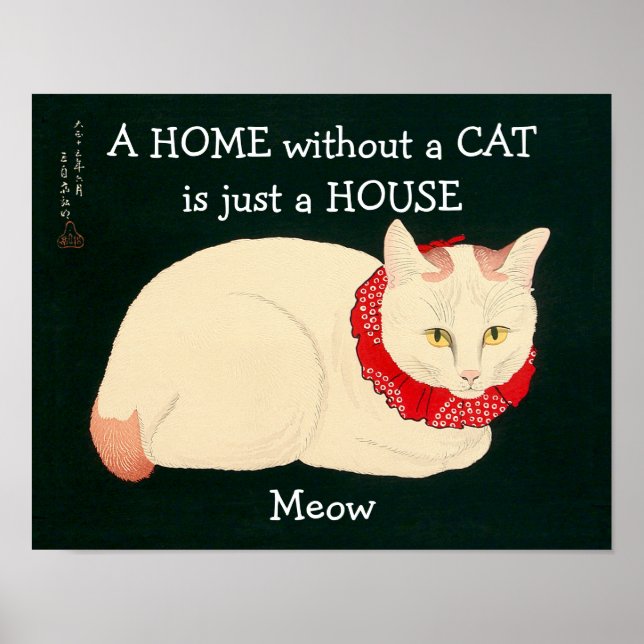 Poster Cat Tama (Frente)