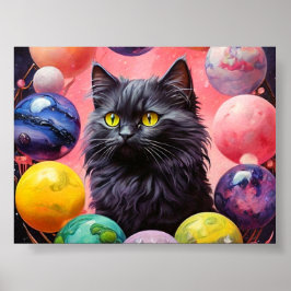Poster Cat Wall Art for Cat Lovers