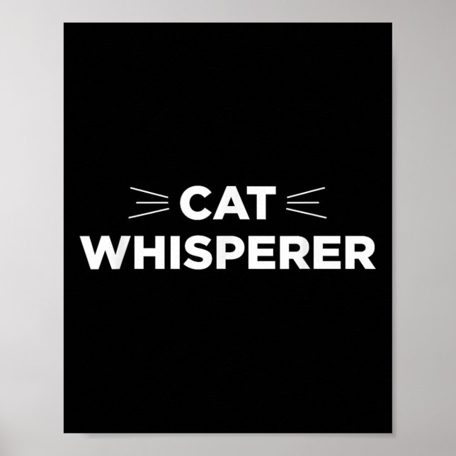 Poster Cat Whisperer (Frente)