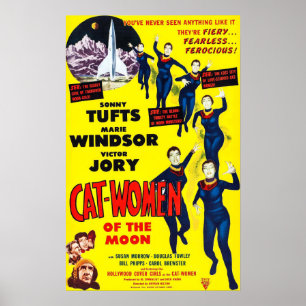 Poster Cat-Women of the Moon