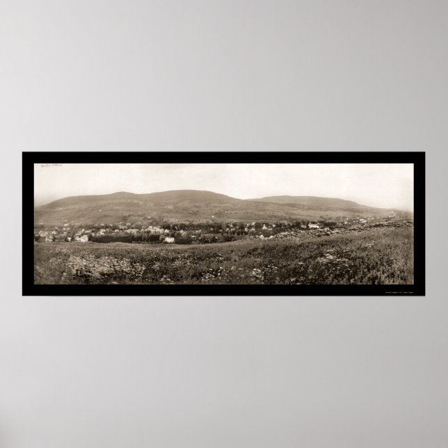 Poster Catability Mts Hunter NY Foto 1898 (Frente)