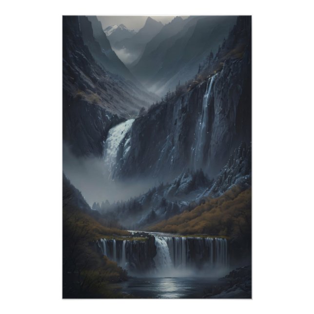 Póster Cataclismo da Montanha (Frente)