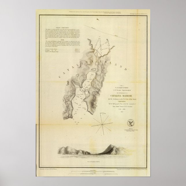 Póster Catalina Harbour (Frente)
