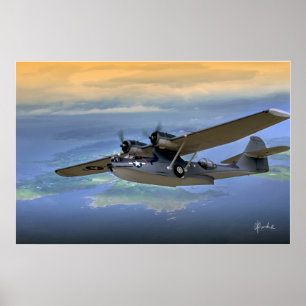 Póster Catalina sobre ilhas