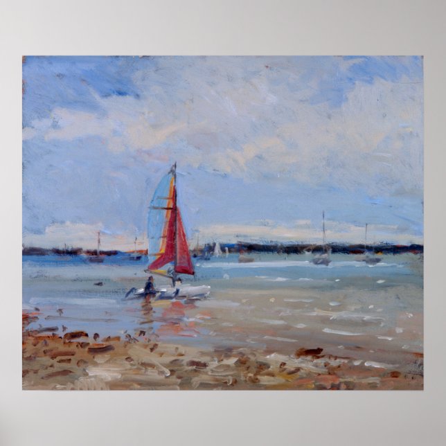 Póster Catamaran Bretanha (Frente)