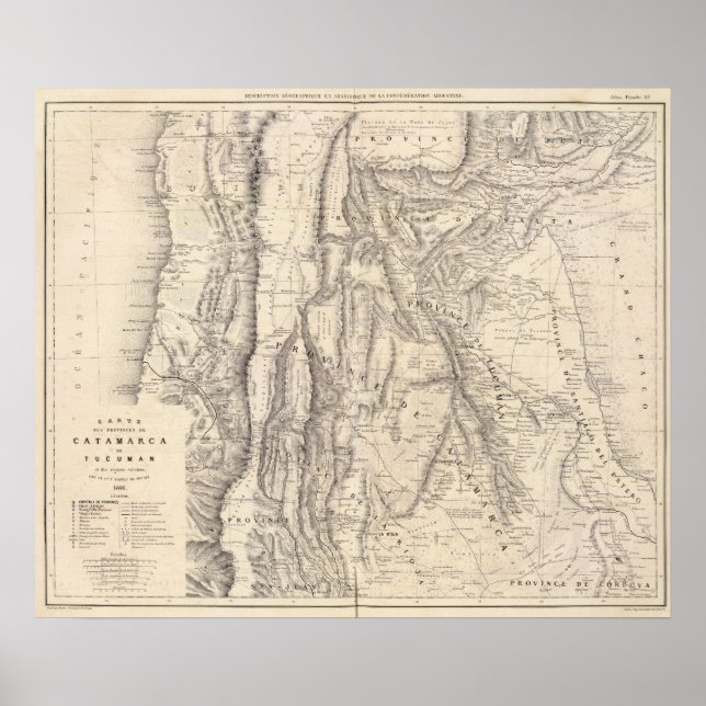 Póster Catamarca em Tucuman (Frente)