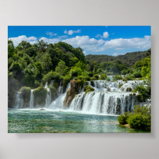Poster catarata de Krka