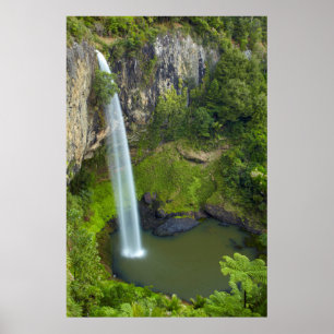 Póster Cataratas Bridal Veil, Nova Zelândia