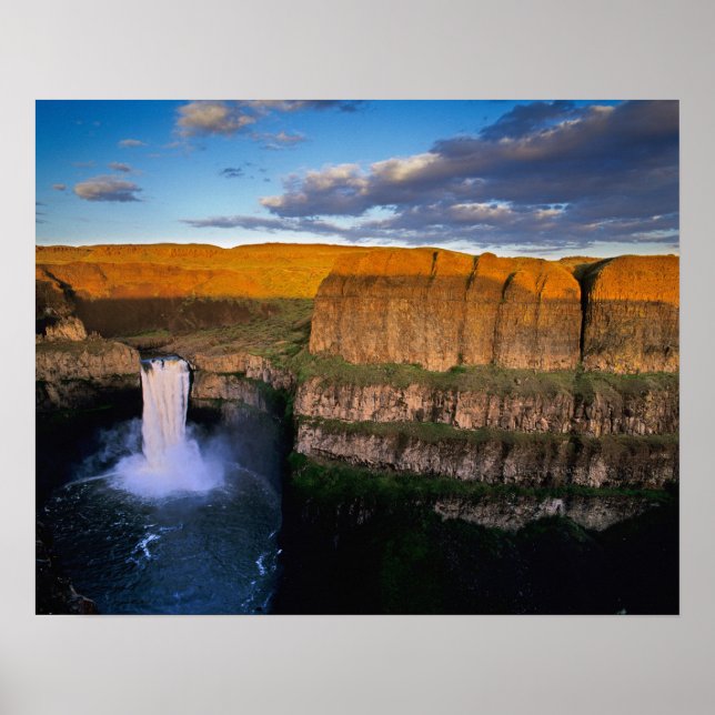 Póster Cataratas de Palouse em Washington (Frente)