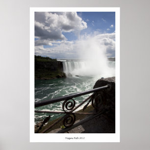 Póster Cataratas em ferradura