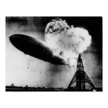 Catástrofe de Hindenburg - Explosão de Zeppelin