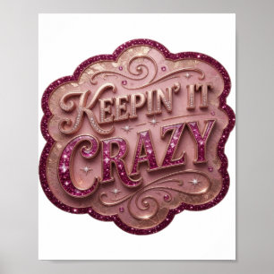 Poster Catchy Pink MANTENDO LOUCO