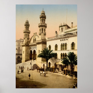 Póster Catedral Argel Argélia