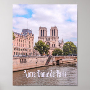 Poster Catedral Católica de Notre Dame de Paris