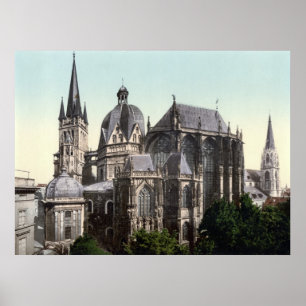 Poster Catedral de Aix-la-Chapelle