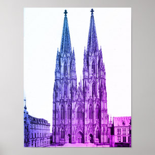 Poster Catedral de Colônia, 1911 - Kölner Dom