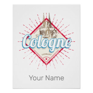 Póster Catedral de Colônia, Alemanha
