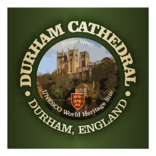 Póster Catedral de Durham (rd)