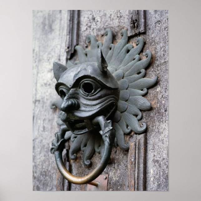 Póster Catedral de Durham - Santuário Knocker (Frente)