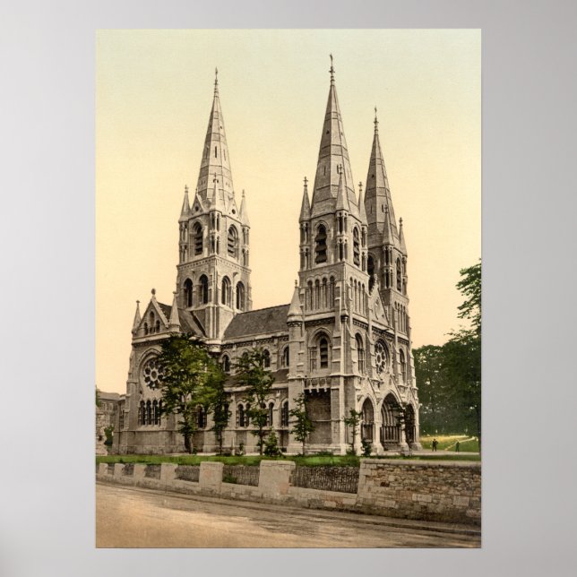 Póster Catedral de Finbar de ruas, County Cork (Frente)
