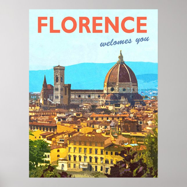 Poster Catedral de Florença, Duomo Santa Maria Del Fiore (Frente)