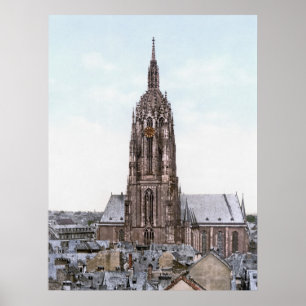 Póster Catedral de Frankfurt