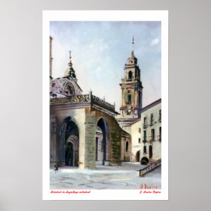 Póster Catedral de Lugo/Catedral de Lugo