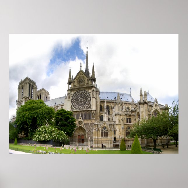 Poster Catedral de Notre Dame (Frente)