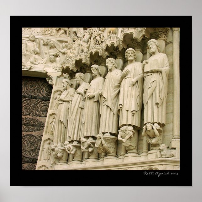 Póster Catedral de Notre Dame (Frente)