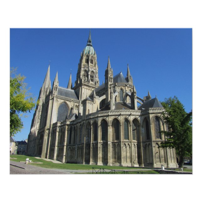 Póster Catedral de Notre Dame, Bayeux, França (Frente)