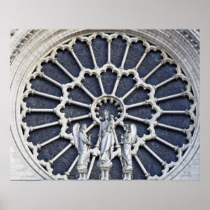 Póster Catedral de Notre Dame, detalhe