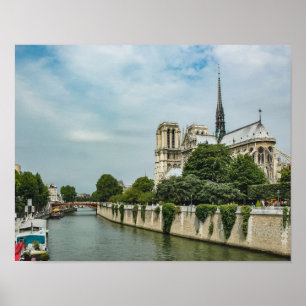 Poster Catedral de Notre Dame em Paris