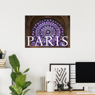 Poster Catedral de Notre Dame Paris, França
