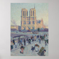 Catedral de Notre Dame Paris, França Pintura