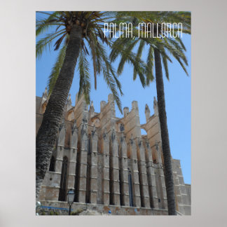 Poster Catedral de Palma - Espanha Maiorca