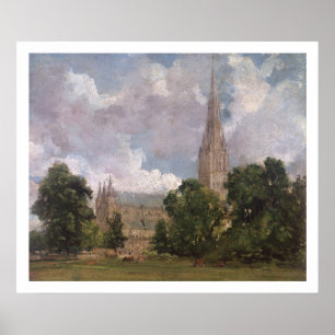 Póster Catedral de Salisbúria do oeste sul