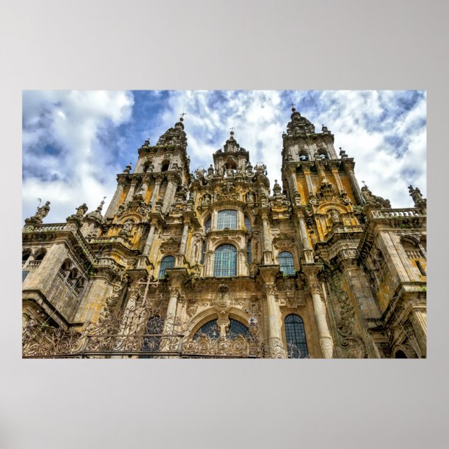 Poster Catedral de Santiago de Compostela (Frente)