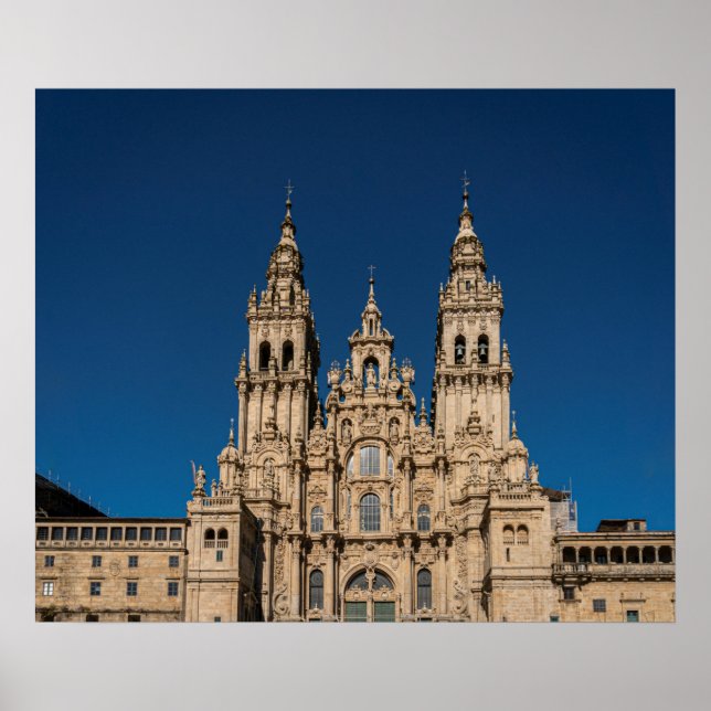 Poster Catedral de Santiago de Compostela (Frente)