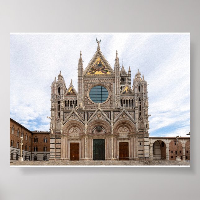 Poster Catedral de Siena (Frente)