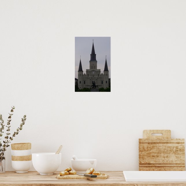 Póster Catedral de St. Louis (Cozinha)