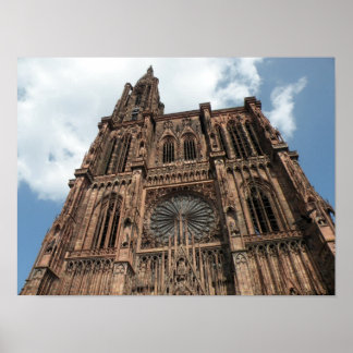 Póster Catedral de Strassburg