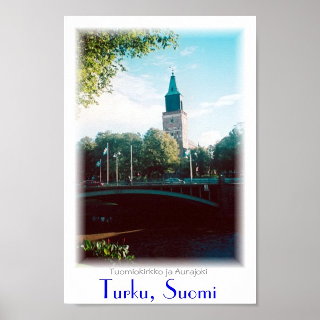 Póster Catedral de Turku (Frente)