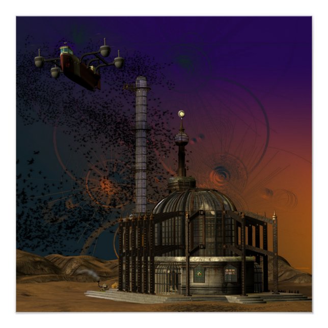 Póster Catedral de Vapor (Frente)