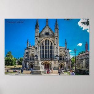 Poster Catedral de Winchester Inglaterra