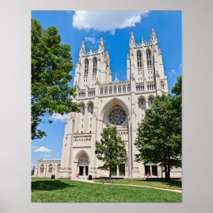 Poster Catedral do nacional de Washington