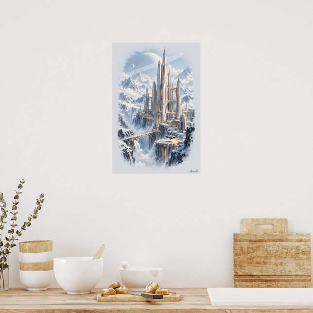 Poster Catedral do Silêncio (Cozinha)