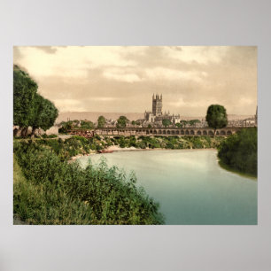Poster Catedral II de Gloucester, Gloucestershire,