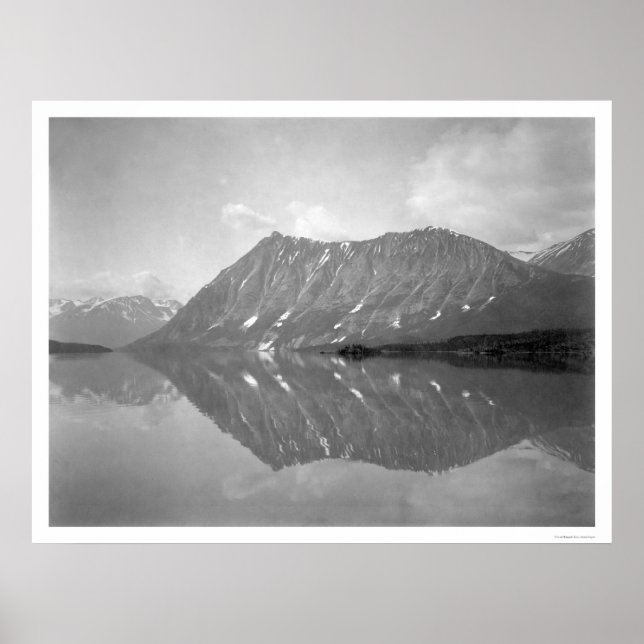 Póster Catedral Montanha do Alasca 1925 (Frente)