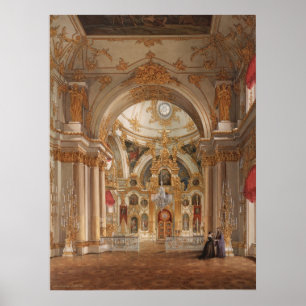 Poster Catedral no palácio do inverno